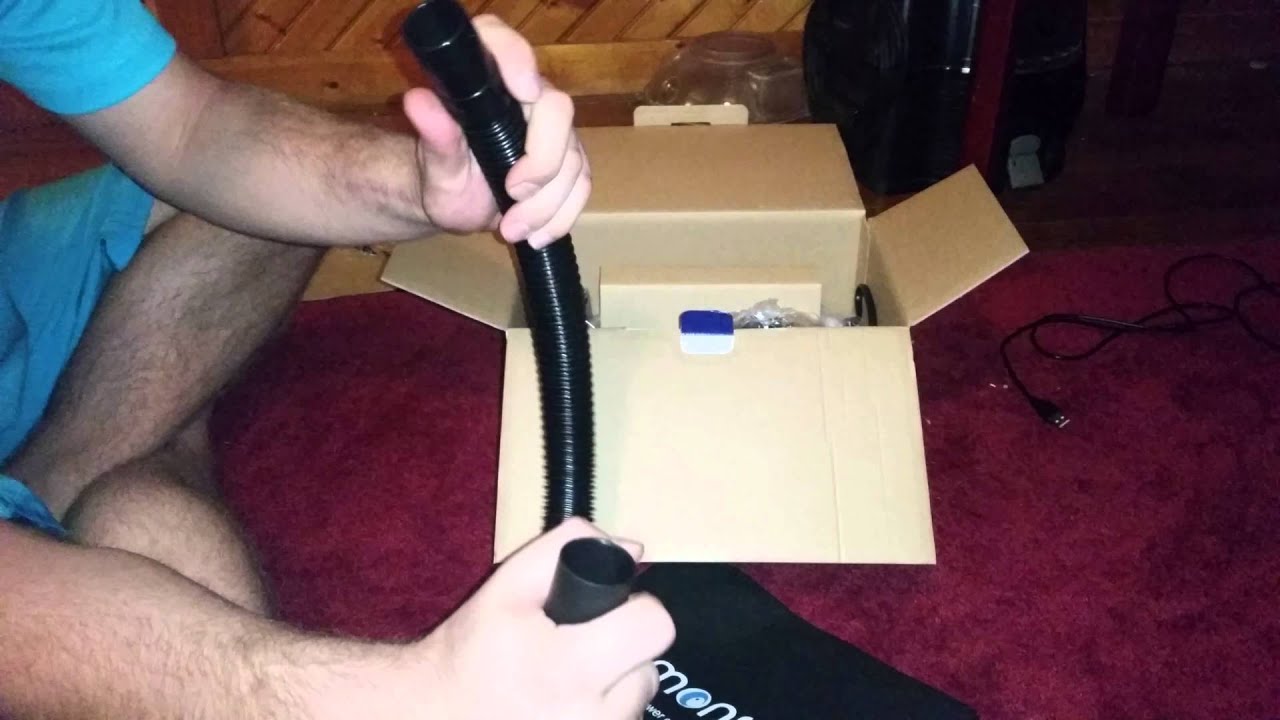 Monster vacuum cleaner unboxing.