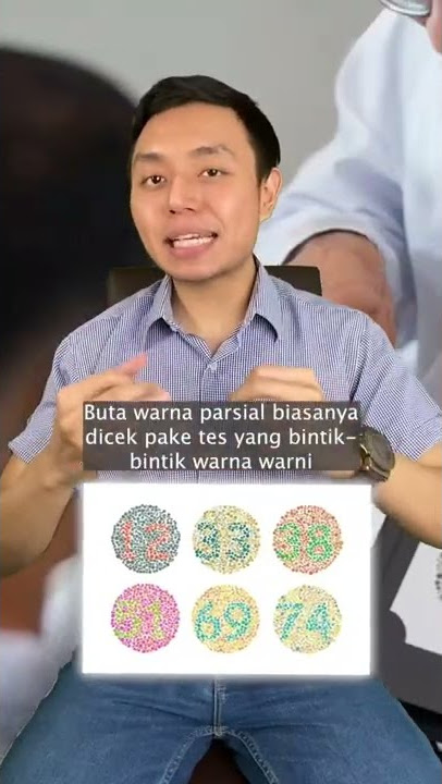 Buta warna parsial itu kayak gimana? Gak bisa dapet kerja? Gini penjelasannya #shorts