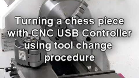 CNC USB Controller - Turning using tool change