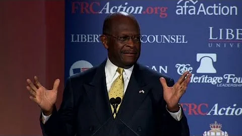 Cain, fiery and fun on campaign trail