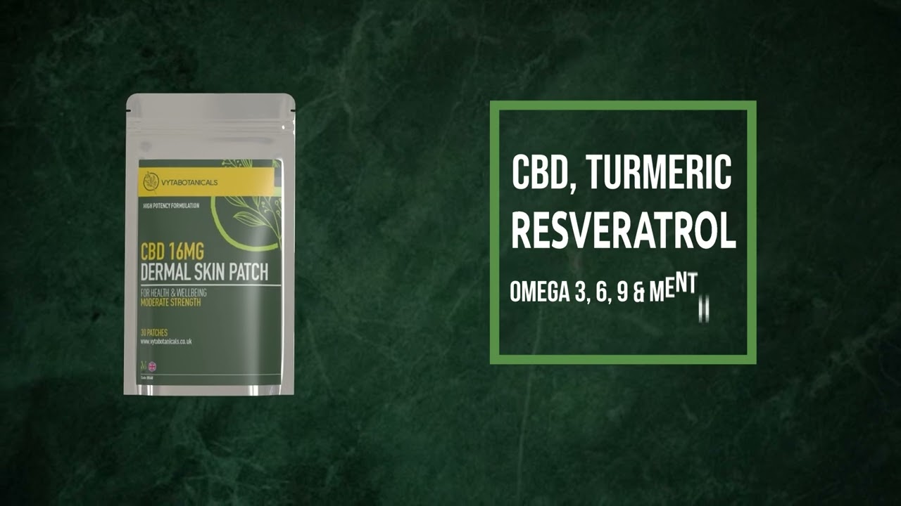 16mg CBD Patches for Pain Relief | Vytabotanicals