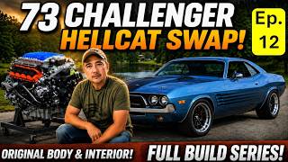1970–73 Dodge Challenger Restoration Ep.12 | Hellcat Swap
