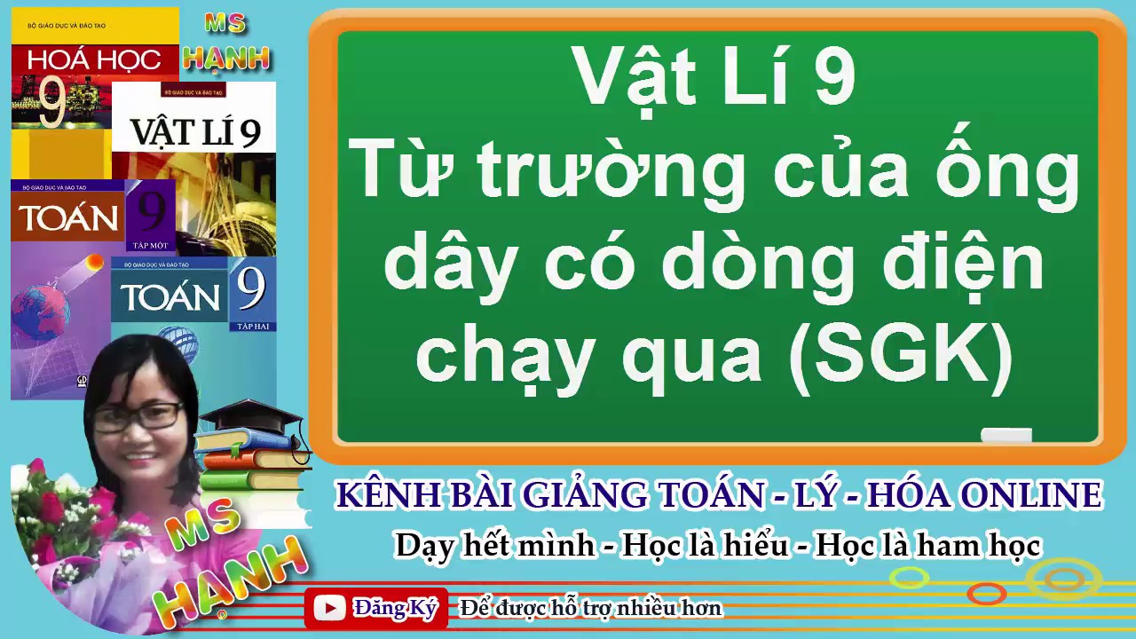 [ Vật Lí 9 ] Bài 24 Từ trường của ống dây có dòng điện... - youtube