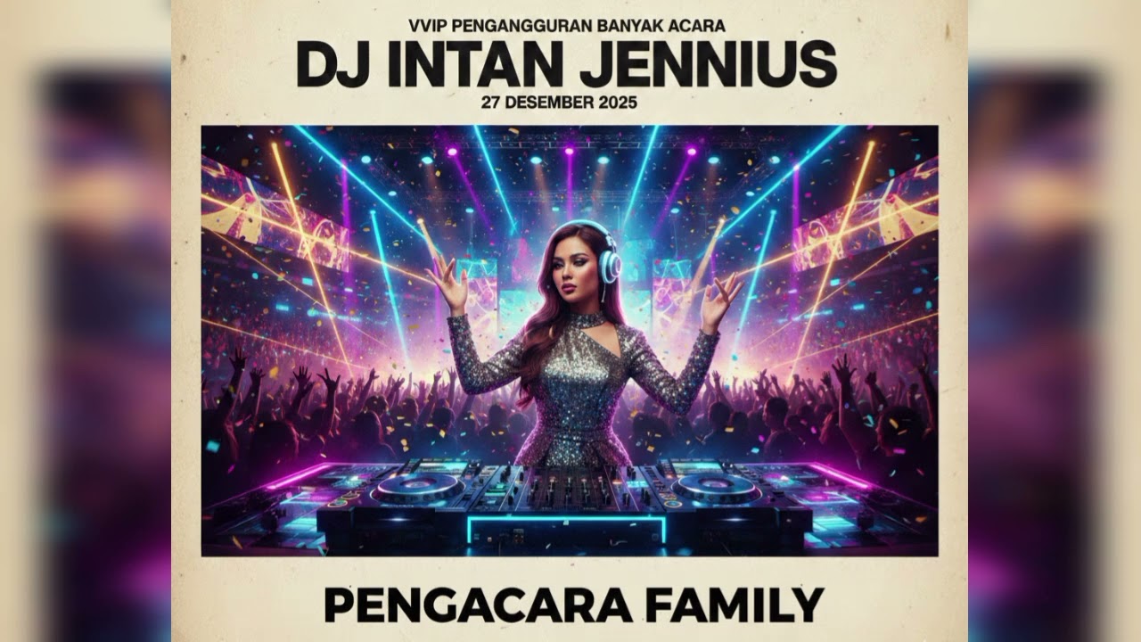 DJ INTAN 27 DESEMBER 2025 ( VVIP PENGACARA FAMILY)