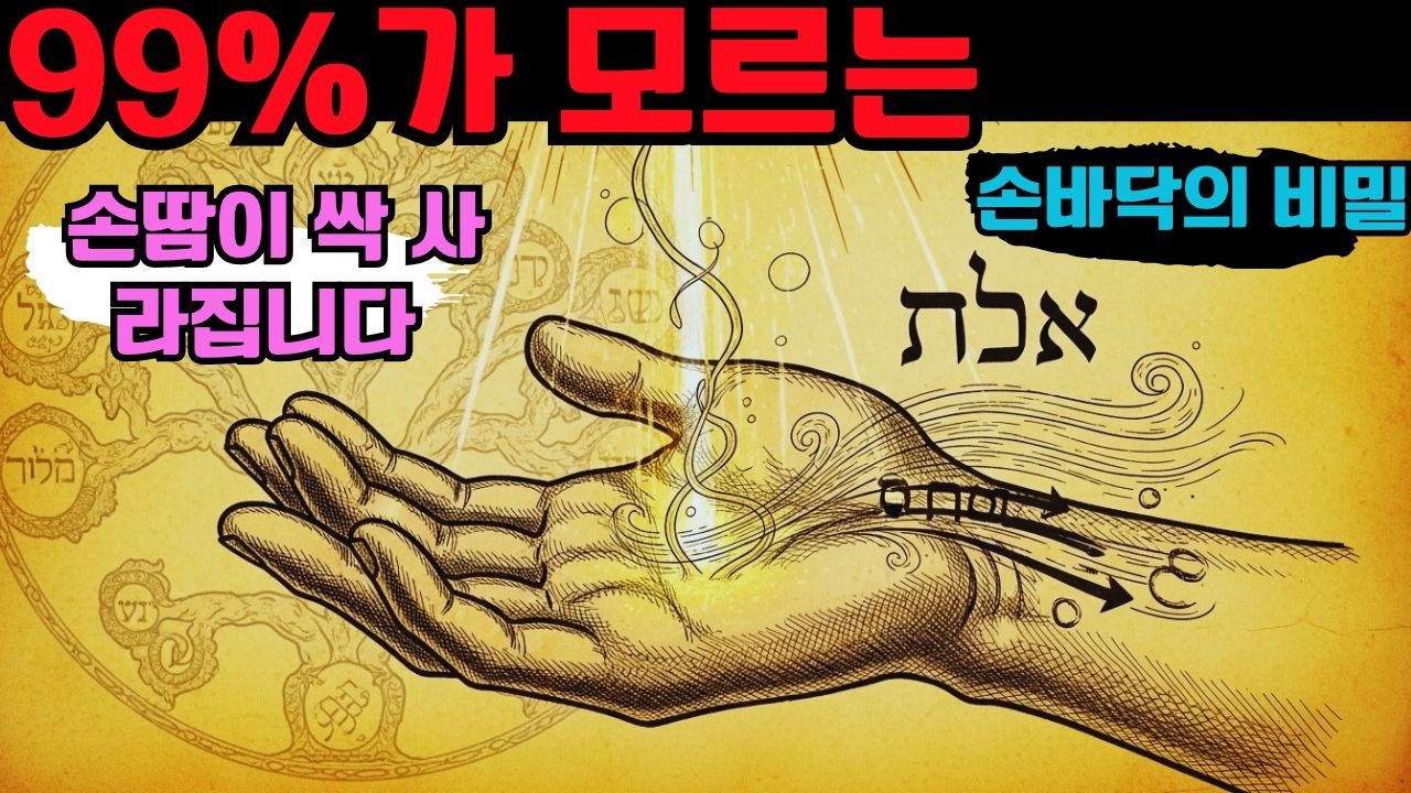 99%가 모르는 손바닥의 비밀 | 심장이 터질 듯 뛸 때 즉시 진정시키는 노궁(勞宮)의 기적