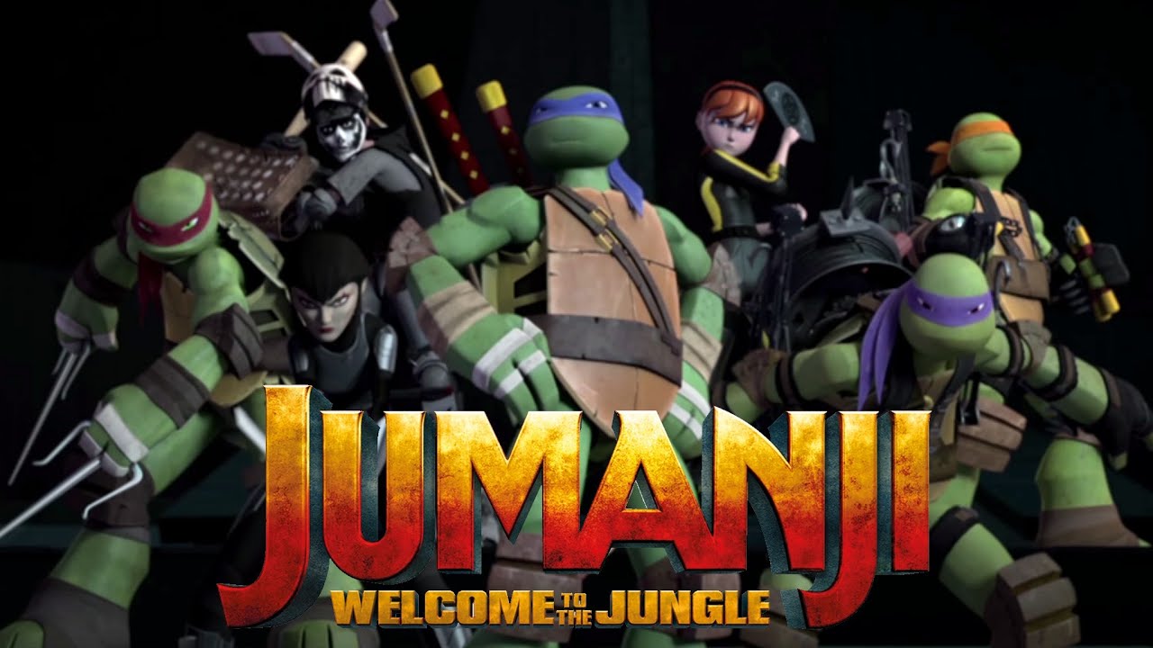 TMNT 2012 AMV - Jumanji: Welcome to the jungle Trailer