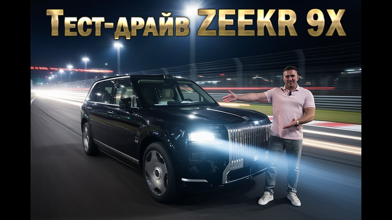 Тест-драйв ZEEKR 9X! Такой, что забыли зачем приехали!