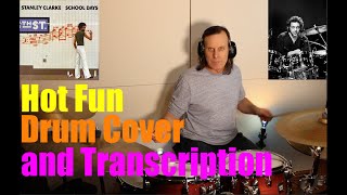 Hot Fun by Stanley Clarke - Drum Cover and Transcription