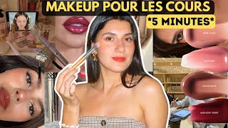 donne moi *5min* pour un maquillage frais qui tient toute la journée