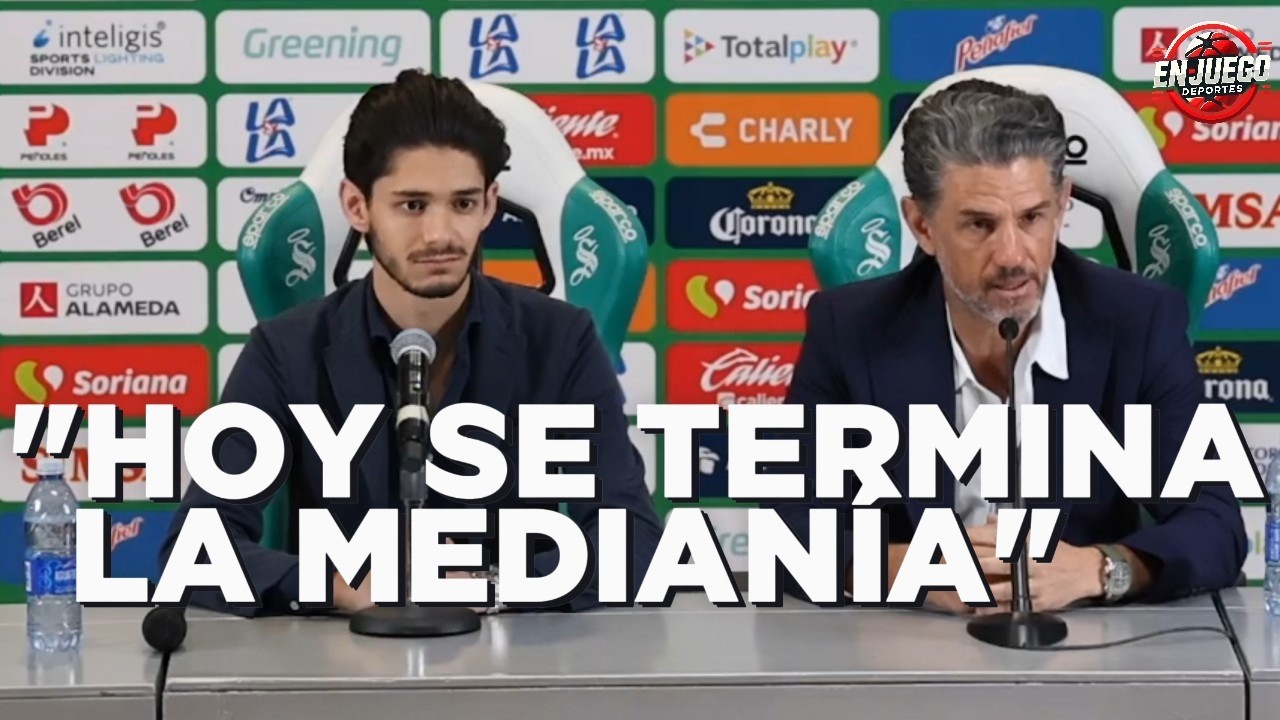 Alejandro Irarragorri 😇 I Santos Laguna I "EL MÁXIMO RESPONSABLE SOY YO; SE ACABÓ LA MEDIANÍA"
