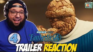THE FANTASTIC 4: FIRST STEPS | Trailer REACTION