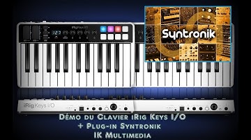 IRig Keys I/O  & Syntronik Review & Demo