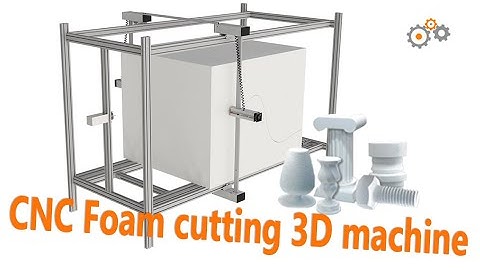 CNC Foam Cutting Machine | CNC Foam cutting 3D machine ✅