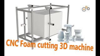 CNC Foam Cutting Machine | CNC Foam cutting 3D machine ✅