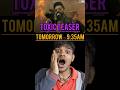 Toxic Teaser release Tommorow 9:35 minut ll short video l New shorts l #yash