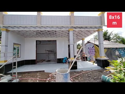 Video Nhà cấp 4 chữ L 8x16m - cập nhật hoàn thiện 99% A Cải... - youtube