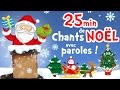 Merry Christmas ! - 25min of Christmas songs for kids and toddlers (with lyrics to learn french)