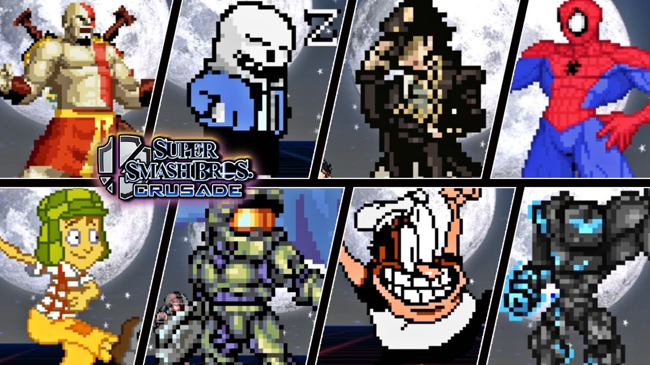 Пользовательские анимации победы в Smash Bros Crusade | Подборка модов