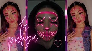 LA PURGA NEÓN ROSA* MAQUILLAJE PARA HALLOWEEN ❇️ || Sayuri García. - YouTube