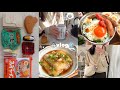 vlog》予定のない休日が好きな社会人の日常と自炊記録🍳🥓｜お餅アレンジレシピ｜かばんの中身｜リサイクルショップでお宝探し🔍｜購入品紹介etc