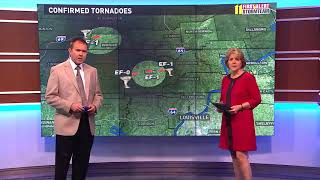Tornadoes confirmed in Salem, Ind.