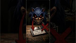 Sonic.exe The Dark Truth 😱 | Creepy Game Mystery Explained #shorts