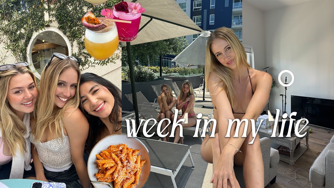 WEEKEND IN LA VLOG   going out, filming podcast, dates, spending a day alone