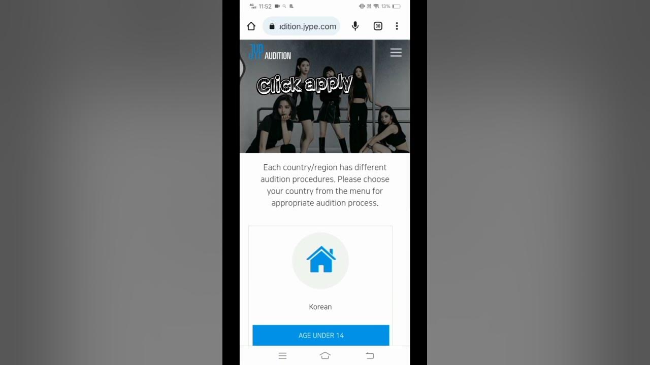 How to apply for JYP online audition fypシ kpop kpopcover dancekpop