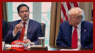 Marco Rubio jokes "Because of Secretary Kennedy, I'm afraid to eat anything."