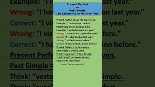 Present Perfect Vs Past Simple life Experience Vs Finished Time  Grammar Key