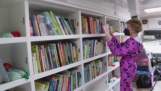 Arlington's "Pajama Mama" travels the county in her book bus to promote early reading screenshot 1