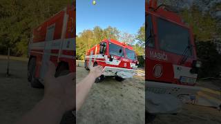 Jak vypadá hasičské auto vevnitř ?