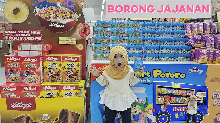 BORONG JAJANAN DI SUPERMARKET  || vlog safa temanin ibu belanja bulanan