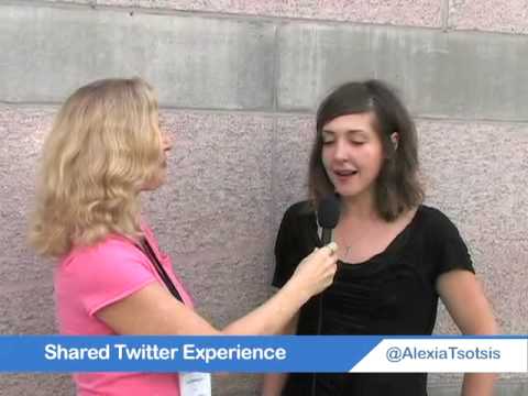 Alexia Tsostis Twitter Interview with Linda Sherman