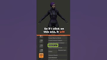 ZBrush Tip: Quickly Delete Unselected Subtools for Clean Files