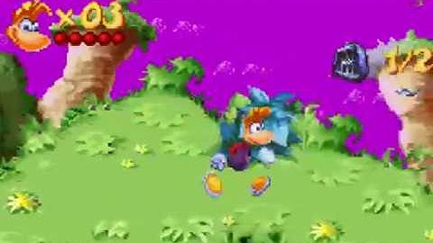 Rayman 3 GBA - Part 2 - 1-2: Shining Glade