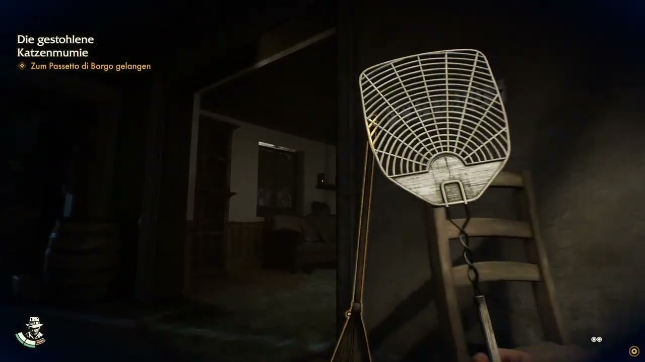 Indiana Jones and the Great Circle - Fly Swatter in use ,gameplay (xbox series x)