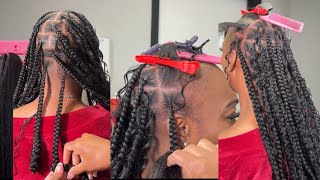 Large Knotless with Barrel Ends | Outre ProGrip Hair