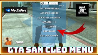 🛑Gta sanandreas cleo mod menu | 2026 | New method | How to setup menu✅👾 screenshot 5