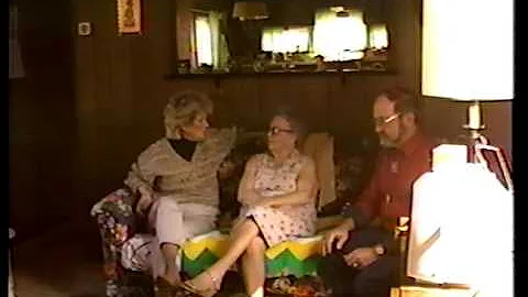 John C Gearhart Visit with Mother and Aunt 1989 Pa...