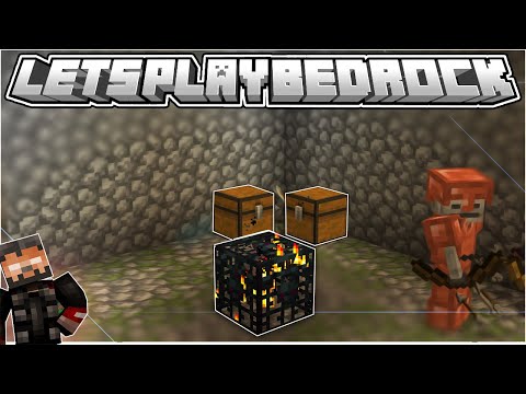 Spawner Farm, Lets Play Bedrock Episode 055