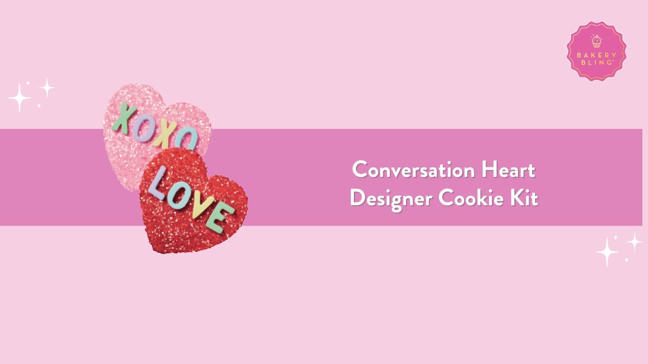 Conversation Heart Cookie Kit Tutorial