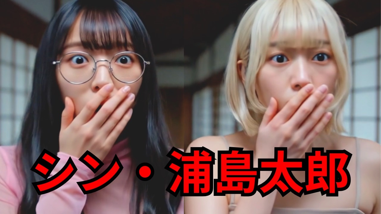 亀を救って竜宮城に行ったAI女子 #笑える #ホラーコメディ #コントチャンネル #ai #怖い話 #シュール #ネタ動画 #コント #都市伝説 #AIが考える #aiが考えた #21時のai