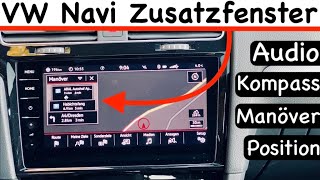 Activate/deactivate VW navigation additional window - it's that easy! screenshot 4