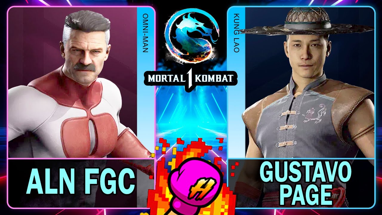 MK1 Aln FGC (OMNI-MAN) VS Gustavo Page (KUNG LAO)🥊Mortal Kombat 1🥊4K 60ᶠᵖˢ