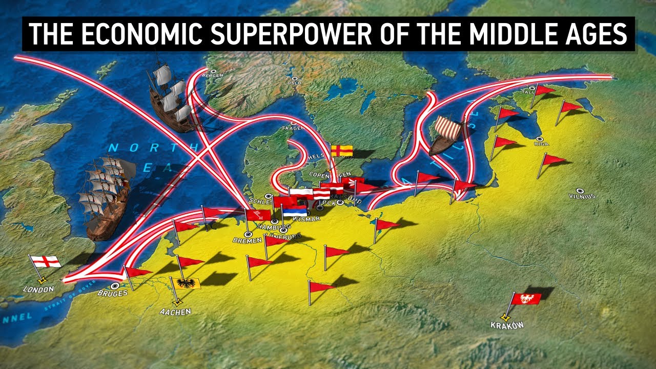 Merchant Empire of the Hanseatic League: The Story of the Largest Medieval Trade Network