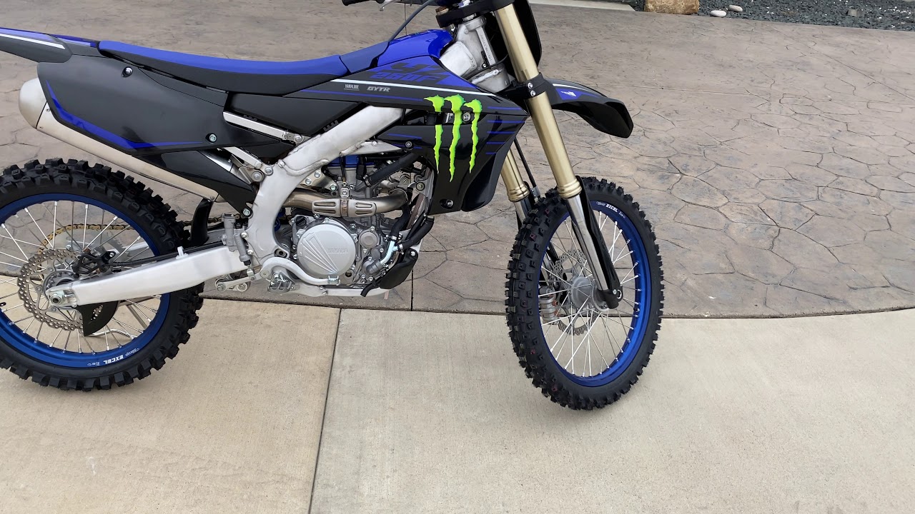 2021 Yamaha YZ250F-Monster Energy Edition