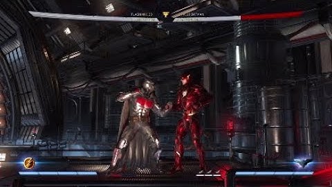 Injustice 2 - Flash 2 bars corner restand