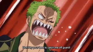 Zoro Vs Kamazo & Gyukimaru