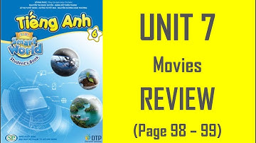 TIẾNG ANH LỚP 6 ( I Learn Smart World) - UNIT 7. Movies - REVIEW